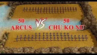 Age of Mythology - Arcus vs Chu Ko Nu