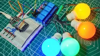 Bluetooth Home Automation System Using ESP32 | Android App Control