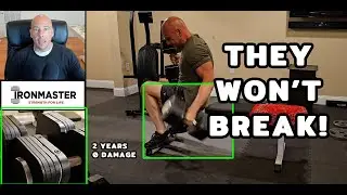 Repeatedly dropping heavy Ironmaster adjustable dumbbells. THEY WON'T BREAK! @IronmasterPro #lift