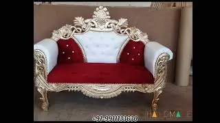 WEDDING SOFA | EVENT SOFA | STAGE SOFA #furniture #latestfurinture #shorts #@realhandmade1935 ​