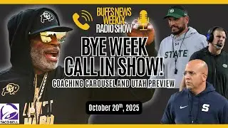 Buffs vs Utes Preview & College Football Coaching Chaos | Buffs News Weekly Live