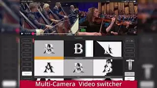TopDirector Video switch, live stream with iPhone&iPad