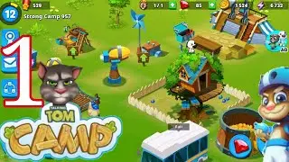 Talking Tom Camp - Gameplay Walkthrough Part 1  (iOS, Android)