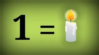 How to draw Number 1 Candle 🕯️1️⃣ Atikulart...
