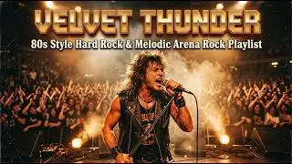 Velvet Thunder • 80s Style Hard Rock & Melodic Arena Rock Playlist