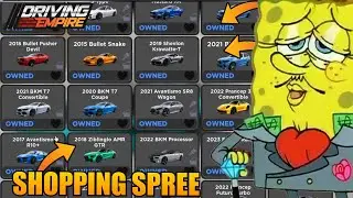 DRIVING EMPIRE $20M SHOPPING SPREE (Roblox)