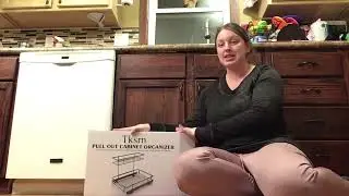 Tksrn Pull Out Cabinet Organizer unboxing, installation and review