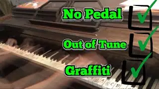 Liszt La Campanella but played on a $30 piano from eBay