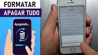 Como APAGAR o iPhone 🗑️(DADOS e ICLOUD)