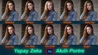 Photoshop Akıllı Portre - Photoshop Yapay Zeka