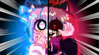 Chaos Nightmare FNF Kirbycandy😇💖🍭VS kirbychocolate😈🖤🍫//Gacha//