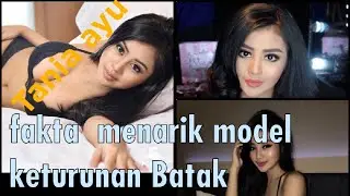 model cantik asli keturunan Batak - Tania ayu