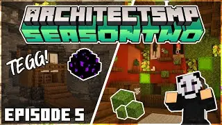 Playing TEGG and building shrines || Architect SMP #5 Season 2