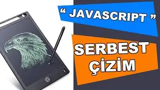 JavaScript Canvas ile serbest çizim - Resim Defteri