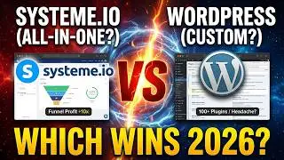 Systeme io VS WordPress! Best Tools For Small Business 2026