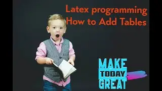 Basics of latex programming in telugu | how to create tables