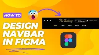 How to design responsive navbar in Figma | Latest Figma design 2024 #figmadesign  #figmaprototype