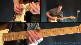 Iron Man Guitar Lesson Pt.2 - Black Sabbath - Main Solo