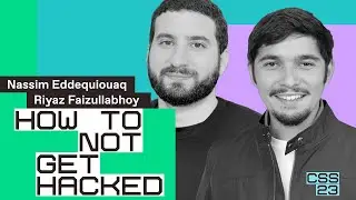 How to not get hacked and other security lessons learned | Riyaz Faizullabhoy & Nass Eddequiouaq