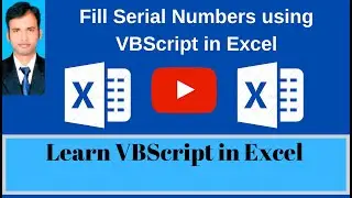Fill Numbers in excel using easy VBA code | Learn VBA with best examples
