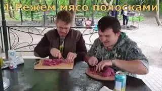 Кулинарный беспердел #1 Стейк-сендвич с моцареллой