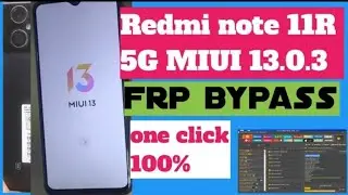 Redmi note 11 pro 5g frp bypass||redmi miui 13 frp bypass