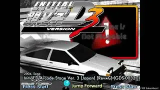 Initial D Arcade Stage 3 Full Eurobeat Mix!