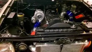 Toyota 2L CT26 intercooler first start