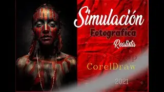 Simulación Realista nuevo Photoshop2021 y Corel 2021 Actual