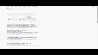 Physics - Unit Conversions of Measurements on Google