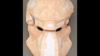 D.I.Y Pepakura Predator Helmet