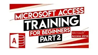 Access 2016 - How to Import & Export from Microsoft Excel to Access Database Tutorial. | Level 2