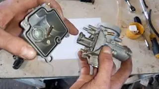 Repair and modification of the NIBBI Racing N28 Itali carburetor from the Geon Terrax 250