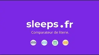 Sleeps.fr | Comparateur de literie