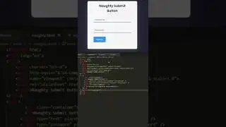 naughty submit button #html5 #css #html5 #htmlcss