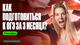 Как подготовиться к ОГЭ по географии за 3 месяца? | Полина Белова