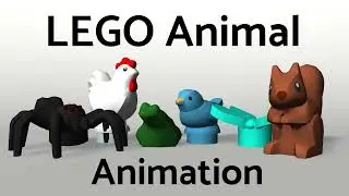 LEGO Animal Animations