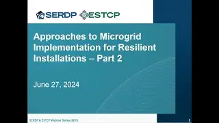 Microgrid Implementation and Considerations for Improved Energy Resilience—Part 2