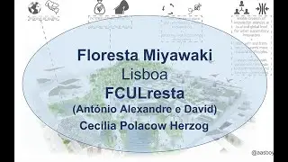 Visita à floresta Myiawaki na Universidade de Lisboa em 07.03.2023 com António Alexandre