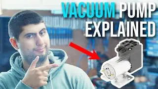 ARDUINO + VACUUM PUMP EXPLAINED #vacuumpump #arduino #esp32