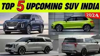 Upcoming Suv In India 2024  | best 5 seater suv in india 2024 - alcazar 2024, kia carnival 2024