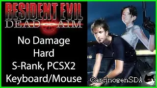Resident Evil: Dead Aim (PS2) - No Damage Hard (S-Rank, PCSX2, Keyboard/Mouse)