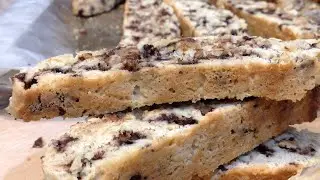 Chocolate almond biscotti || Food lake bakery