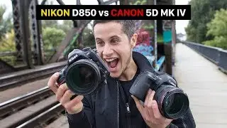 Nikon D850 vs Canon EOS 5D Mark IV | best full frame camera | DSLR comparison