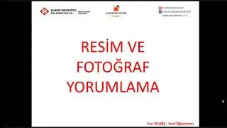 49 - Afiş Hazırlama Fotoğraf ve Resim Yorumlama