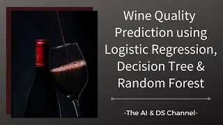 Wine quality prediction using logistic regression | Machine Learning Project 3