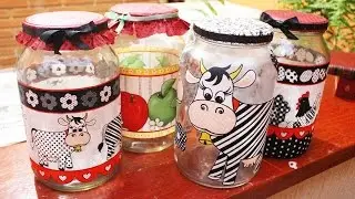 DECOUPAGE EM VIDRO ❤ - CURSO DE ARTESANATO BELLA ART'S
