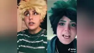 My hero academia MHA/BHNA cosplay tik tok