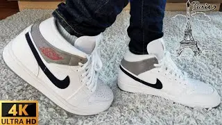 Jordan 1 Mid Paris White / DETAIL &​ ON​ FEET​