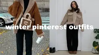 recreating winter 2022 pinterest outfits